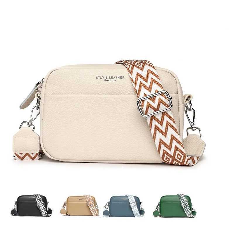 Genuine Leather Handbag For Women Crossbody Bag Cowhide Fashion Shopping Daily Casual Zipper Female Shoulder Bag to Lady giftT2511112