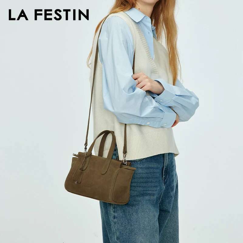 LA FESTIN Original Handbag Fashion Women's Bags Popular Shoulder Designer 2024 New Lady Bag Crossbody Bags
