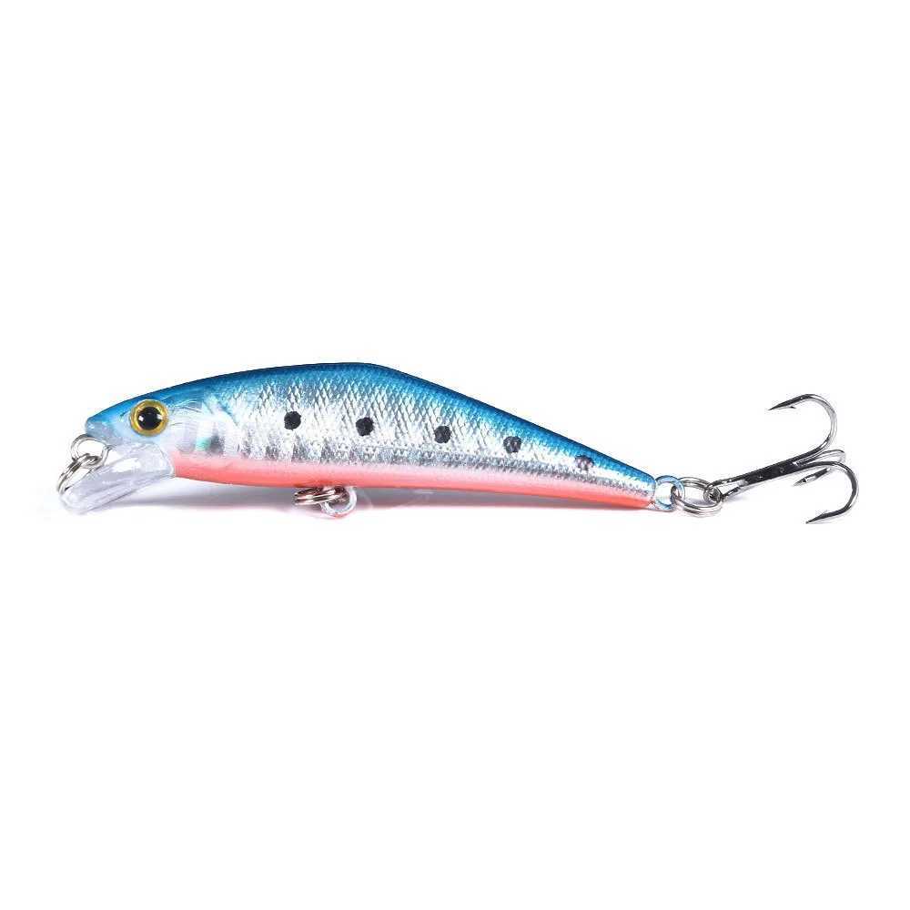 1pc Japan Pesca Stream Fishing Lure 68mm 5.2g Sinking Minnow Peche Artificial Hard Bait For Bass Perch Pike Salmon Trout Lure Z250411