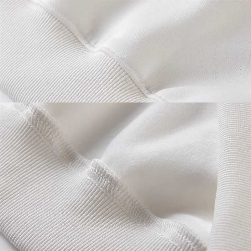 POD customization 100 Cotton For Warmth Customized Letter Picture Loose Solid Color Fit Round Neck Men Women Fashionable Couple SweatshirtT251112