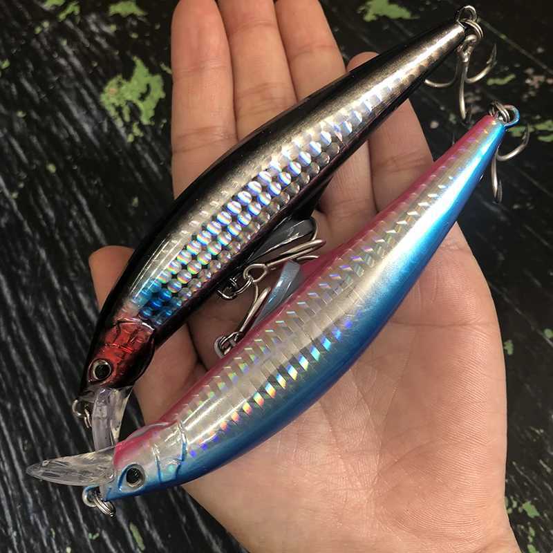 Heavyweight Sinking Minnow Fishing Lures 120mm 45g Long Casting Artificial Hard Bait Saltwater Trout Bass Wobblers for Pike Z250411