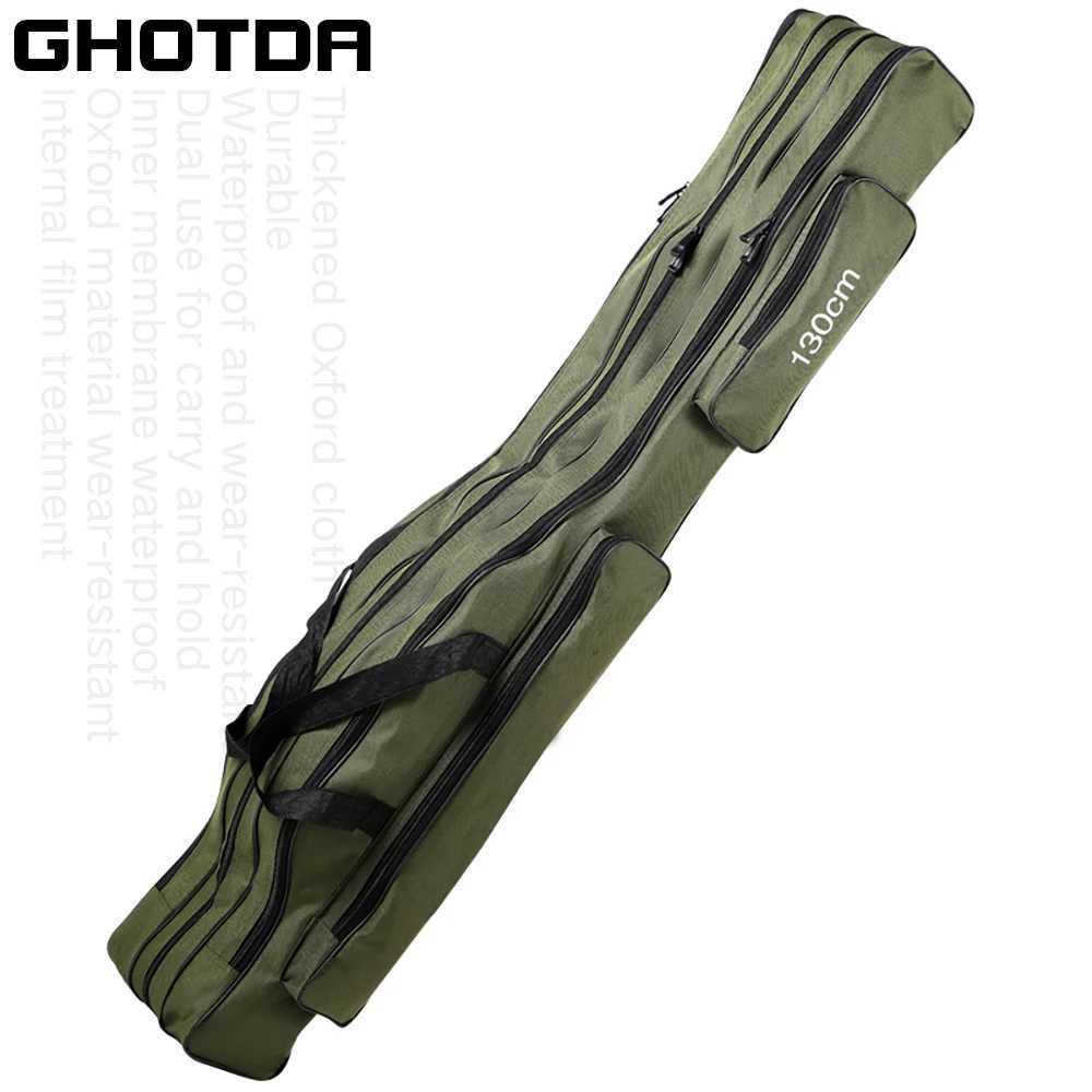 Fishing Rod bag Carrier Fishing Reel Pole Storage Bag 110cm / 120cm / 130cm / 150cm Z250411