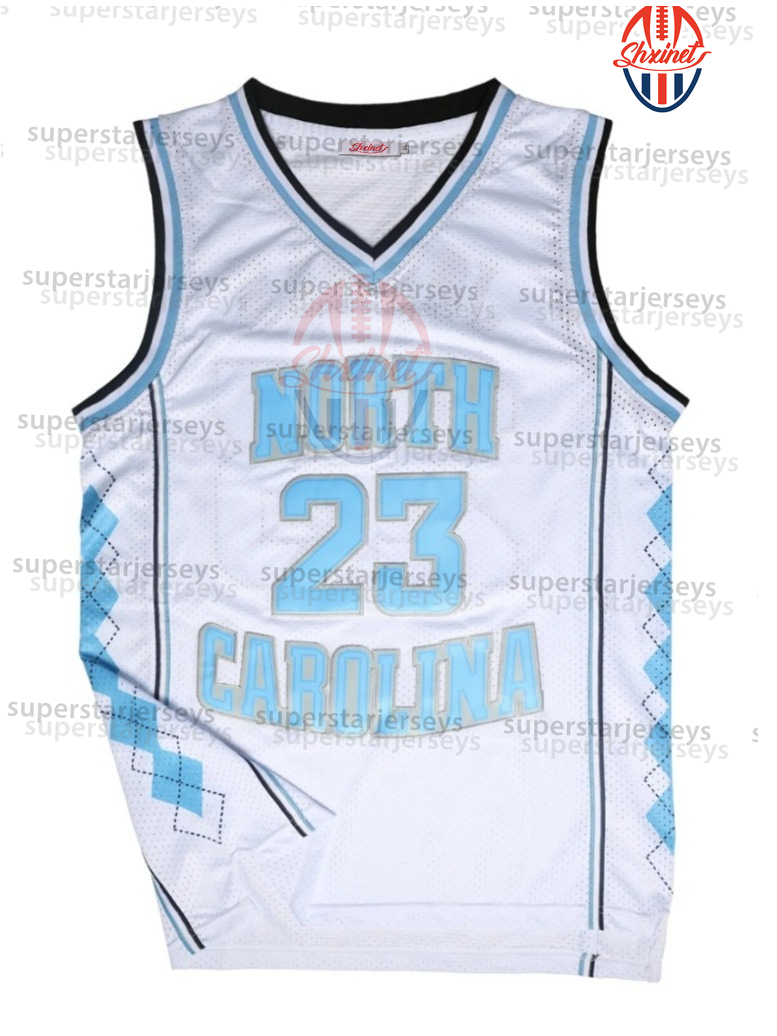 North Carolina 23 Young 11 Likemike Laney Men's Multi-colored skyblue Basketball Jerseys,Fabric, Breathable Stitched Casual Sports Shirt