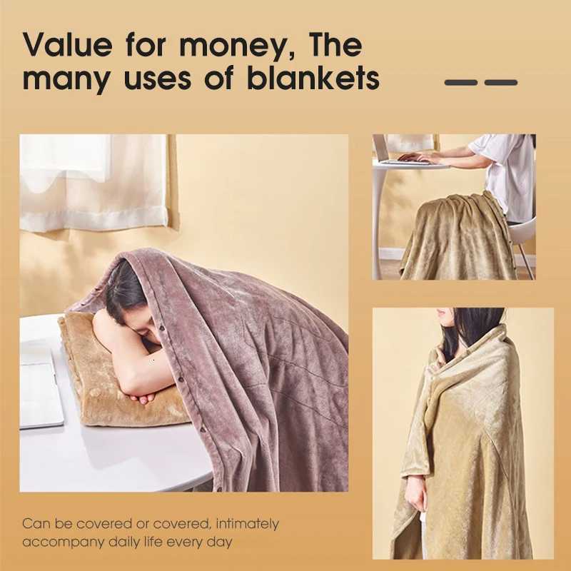 Electric Blanket 220V Thicker Automatic Thermostat Electric Heating Blanket Body Warmer Thermal Mattress for Room Blanket heated Y251112
