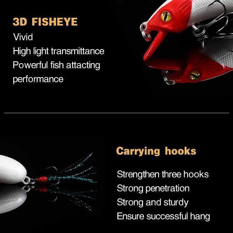 Fishing Bait 3D Eyes Artificial Plastic Bass Grouper Army Fish Hard Fake Bait Fishing Tackle Outdoor Fishing Tools Slow Sinking Z250411