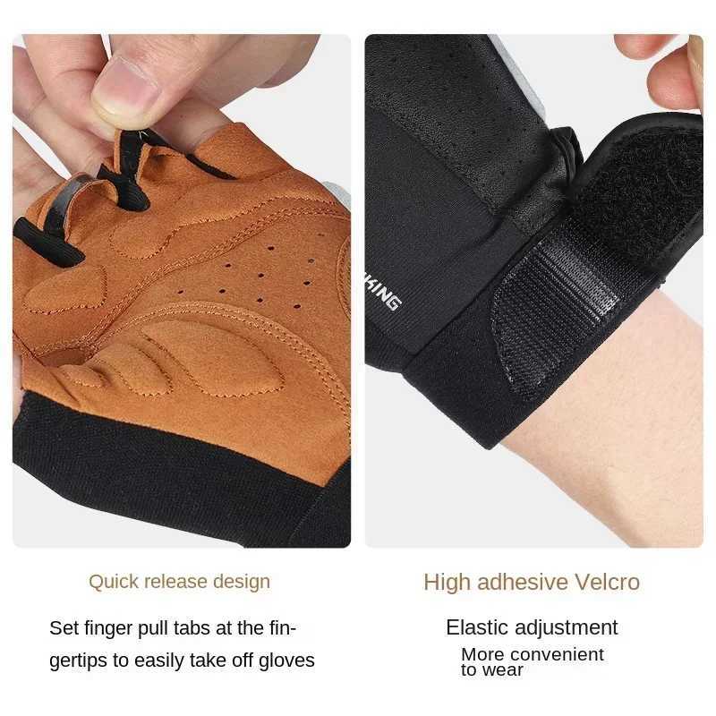 Half-finger breathable cycling gloves for men and women mountain bike fitness gym running sports bicycle motorcycle glovesC250412