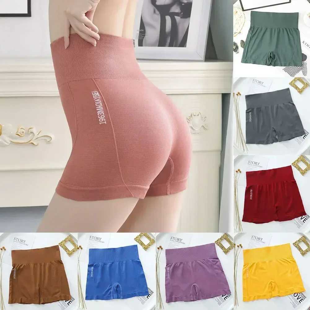 Womens short fitness shorts womens cycling jogging fitness high waist push ups gym shorts legs womens yoga clothes Y250412