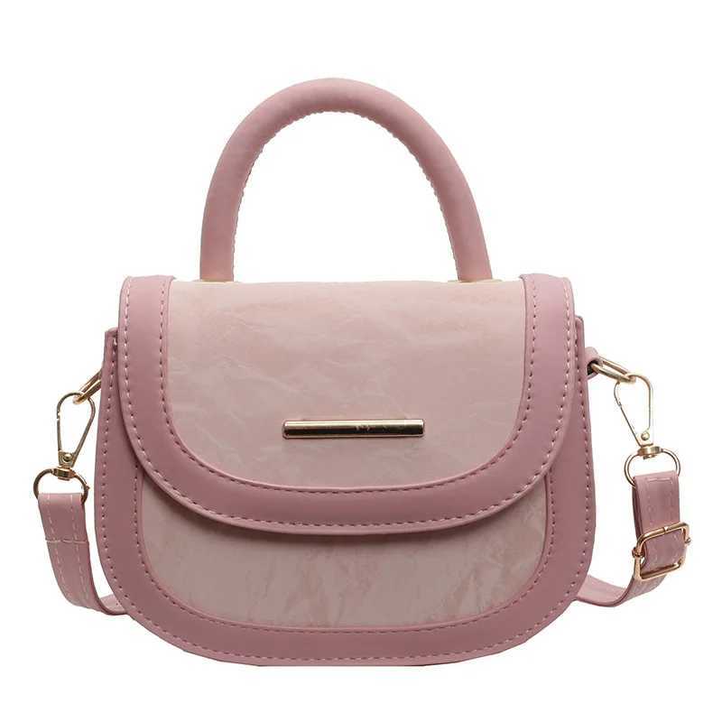2025 Spring Summer New Womens Semi Circle Handbag Premium Ins Style Saddle Bag Cute Elegant Shoulder Purse for WomenW251112