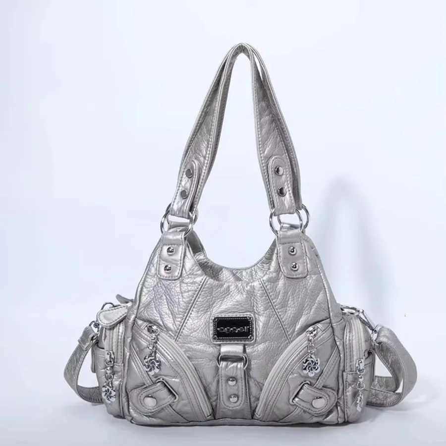 Angel kiss Women Handbags Soft Bag Small Top-handle Purse Fashion Satchel Multi-Pockets Shoulder Bag Hobos Phone Pack Tote BagW251112