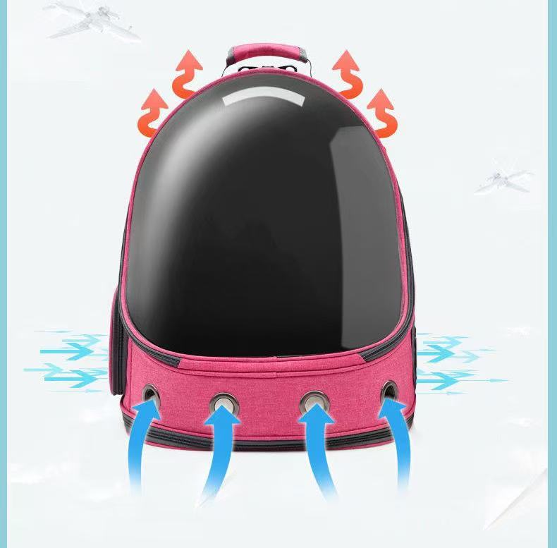 Cat Backpack Carrier: Clear Carrier Shoulder Bag, Comfortable Travel, Space Capsule Design, Portable Pet Supplies Free shipping