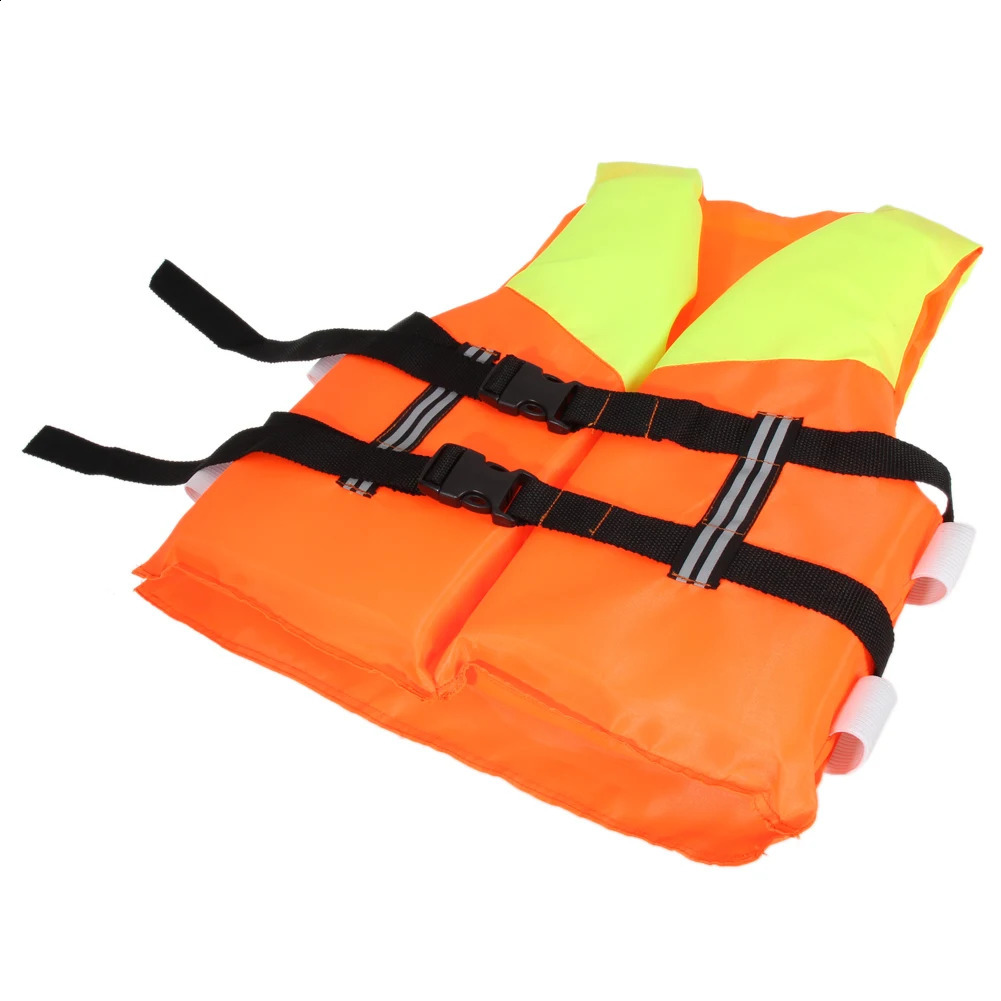 Youth Kids Universal Polyester Jacket Swimming Boating Ski Vest Swimming Boating Ski Vest Swimming Children Life Jacket 250411