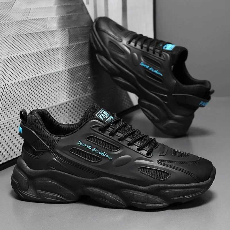 White Fashion Mens Casual Sneakers New Autumn Mens Sports Desig Shoes Lace-up Non-slip Shoe Outdoor M Breathable Sneaker Z250411