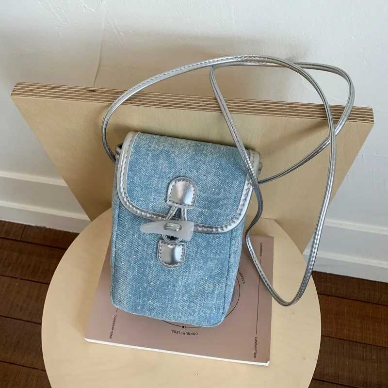 Exquisite Square Coin Purse Fashion Patchwork Buckle Crossbody Bag Korean Casual Outdoor Phone Bags Female Mini Shoulder PackW251111