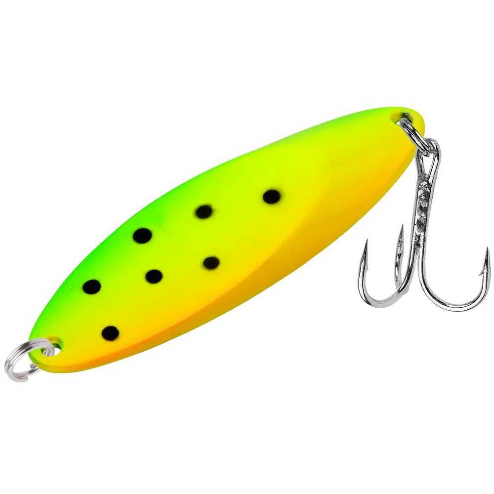 1pc Bionic Spoon Lure for Freshwater Fishing - Long Casting High-Quality Sequins Perfect for Catching Perch and Other Fish Z250411