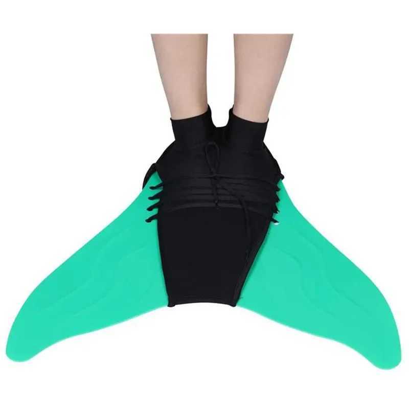 Children and adults swimming fin training flip mermaid swimming fin swimming pool swimming pool swimming poolY250412