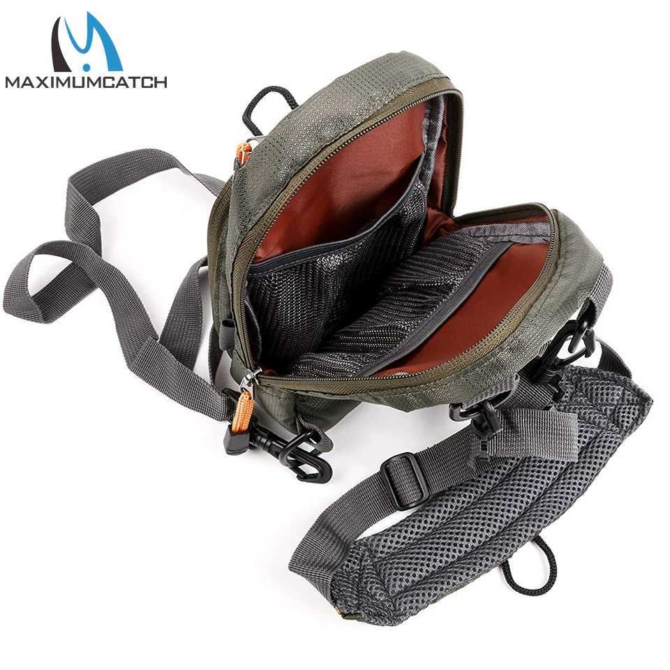 Maximumcatch Fly Fishing Bag Fishing Chest Pack Fly Bag With Five Fishing Tool Accessories Z250411