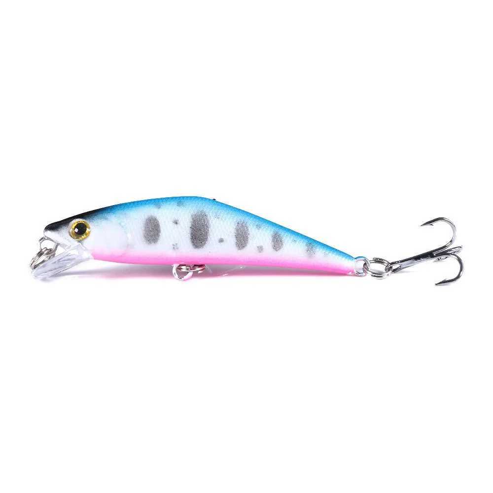 1pc Japan Pesca Stream Fishing Lure 68mm 5.2g Sinking Minnow Peche Artificial Hard Bait For Bass Perch Pike Salmon Trout Lure Z250411
