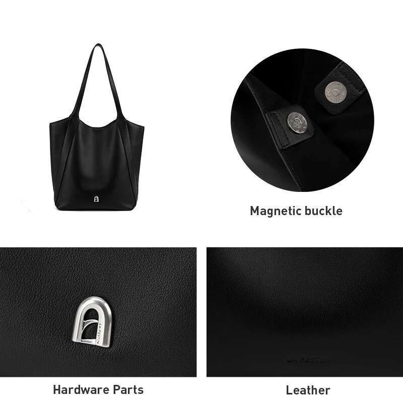 LA FESTIN Original Tote Woman 2023 New Large Capacity Shoulder Leather Handbag Ladies Shopping Bag A-E Door Series