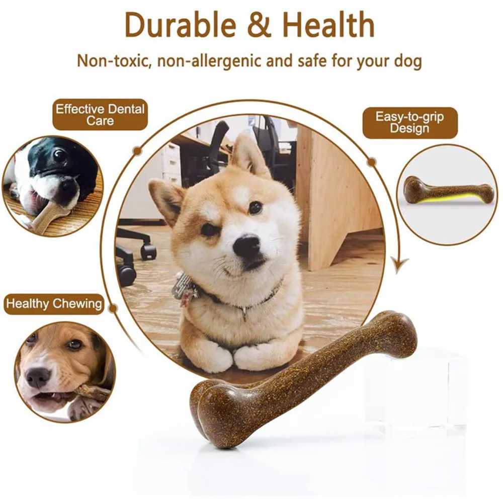 High Quality Dog Bone Chewing Toy An almost irreversible natural nontoxic and bite resistant toy for small mediumsized and large dog pets used for che