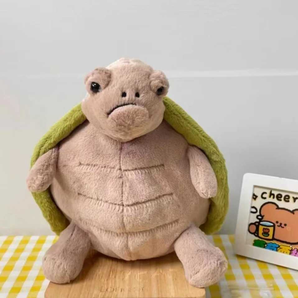 2026 Christmas Gift Timmy Turtle Cute Plush Doll Sea Turtle Stuffed Animal Doll Gift Pillow Turtle Shell Girl Gift Black Friday Big Sale