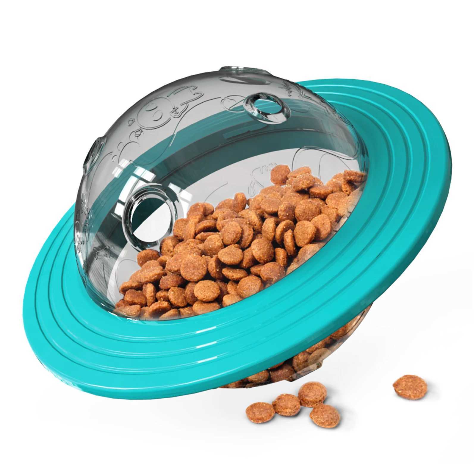 High Quality Dog interactive food spill dispenser for small and large dogs treatment ball to improve intelligence training toy for small dogs slow foo