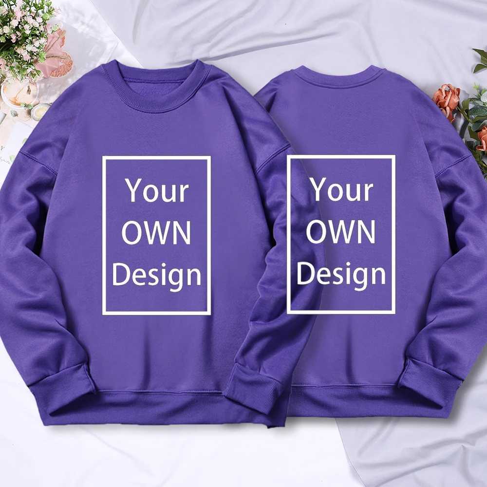 POD customization Your OWN Design Brand /Picture Custom Men Sweatshirts Send picture customization DIY Hoodie Autumn Winter Sportswear WomenT251112