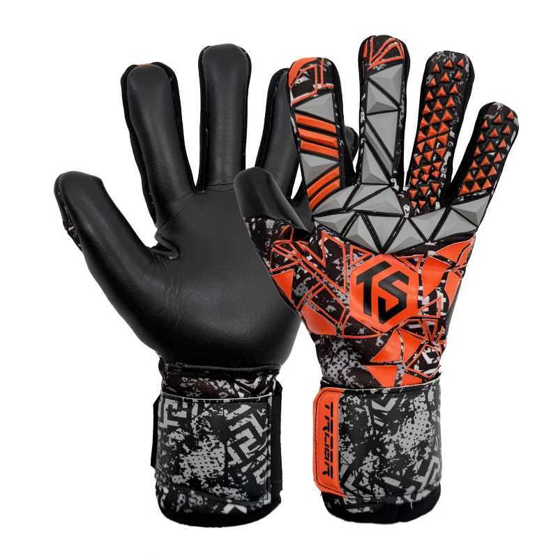Professional football goalkeeper gloves for children and adults thick latex protection anti slip football goalkeeper football glovesXJ250412