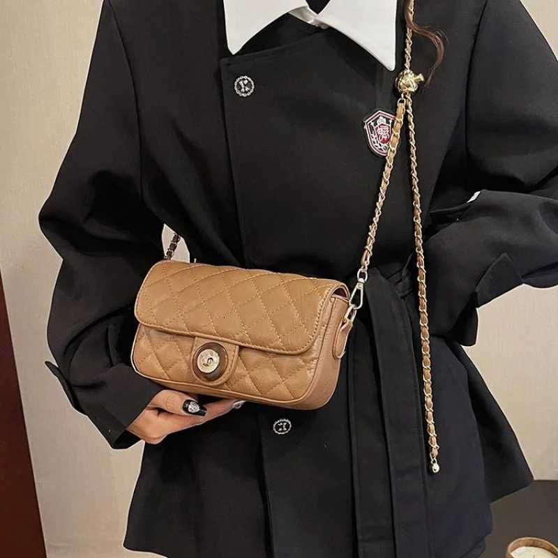 Fashionable Leather Womens Handbag Luxury Brand Famous Designer Elegant Crossbody Vintage Commuter Trendy BagW251111