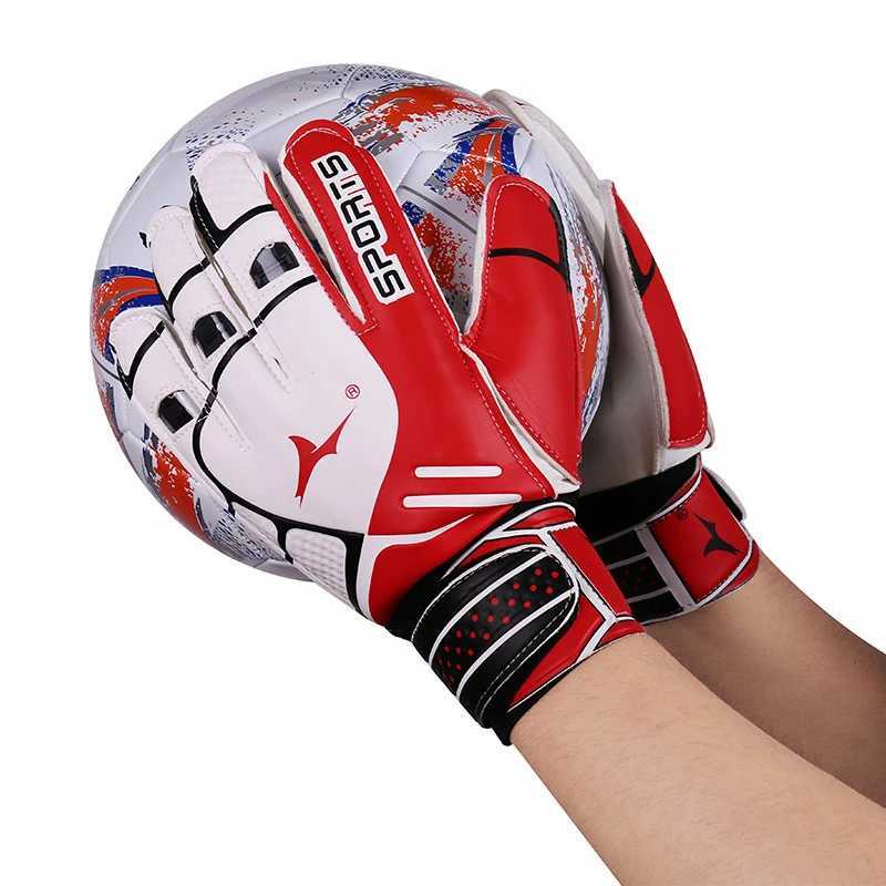 High quality goalkeeper gloves finger protection new design customized football equipment professional football glovesXJ250412