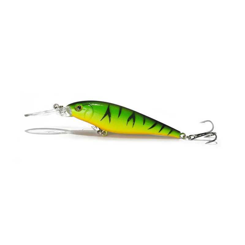 NEW 11cm 10.5g Hard Bait Minnow Streak Fishing Lures Bass Fresh Water Hook Diving Perch Wobbler Jerkbait Z250411