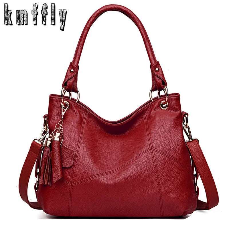 Soft Leather Handbags Messenger Designer Crossbody Bag Women Top-Handle Tote Shoulder Bags Bolsos Mujer