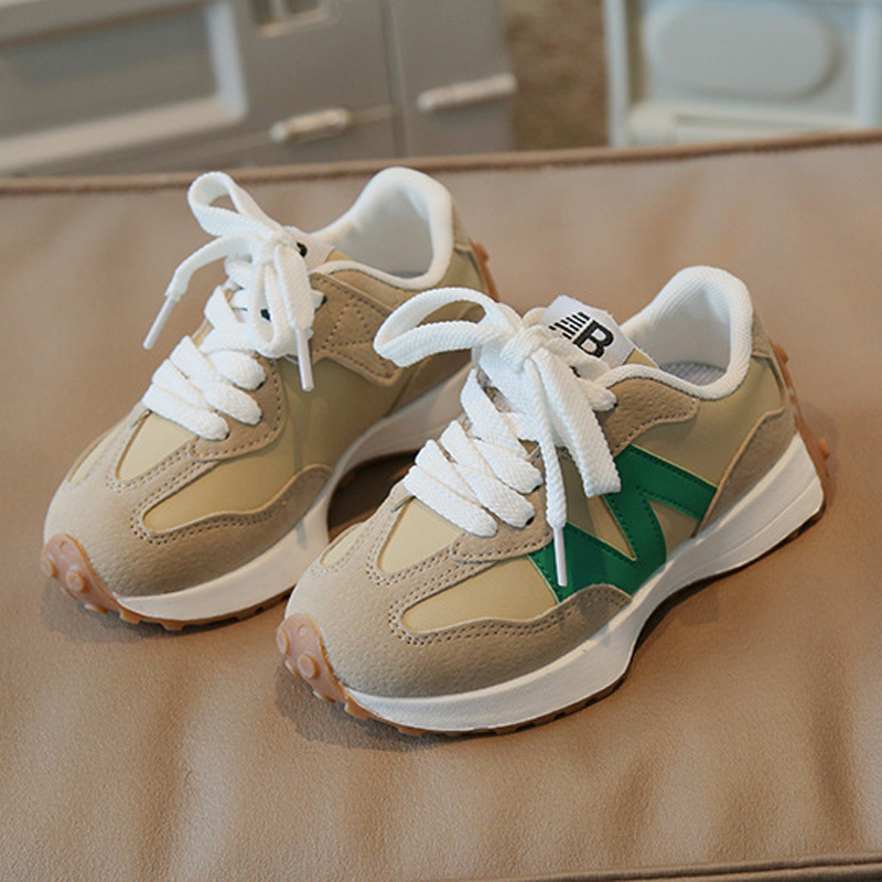 Kids Running Shoes toddler Sneakers youth Designer Walkfashion boys girls pink Shoe Runner White Black Khaki Green Sports Trainers Sizes 26 -35 W0242