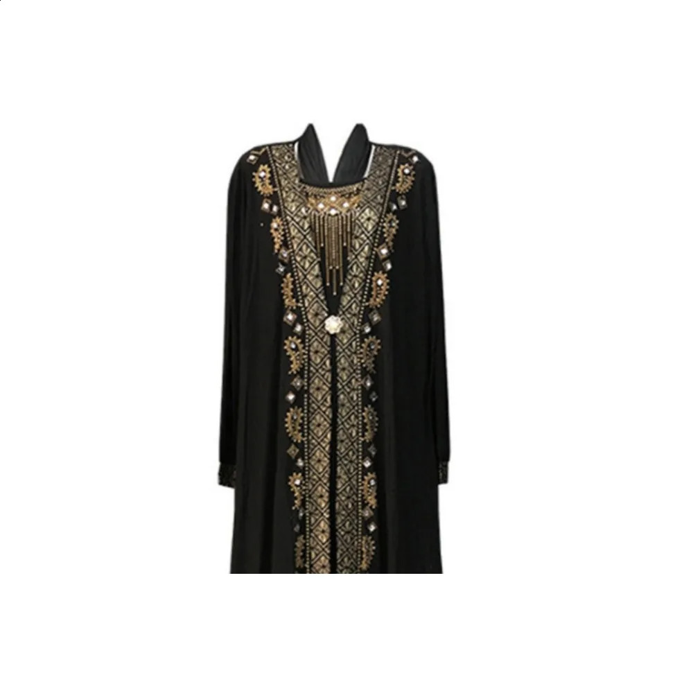 Fashionable and Elegant Arab Hui Womens Beaded Worship Robe Hui Dress Ethnic Clothing Indian Dress 250411