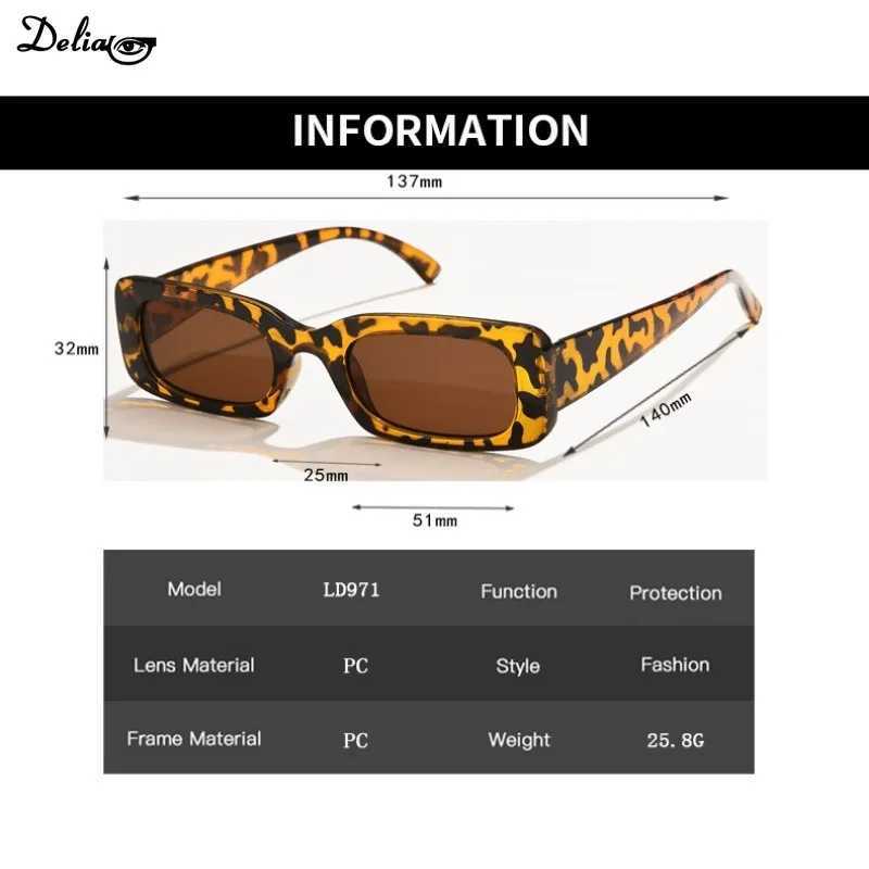 2024New Retro Small Sunglasses Mens and Womens Fashion Trendy Vintage Popular Square Frame Rectangle Sunglasses UV Protection Z250411