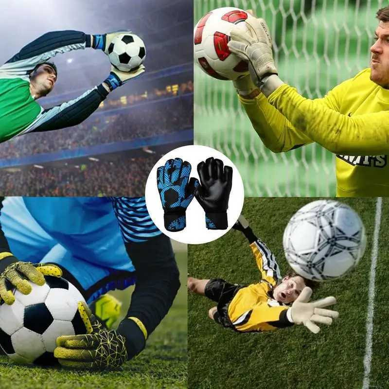 Football Receiver Gloves Kids Soccer Goalkeeper Gloves Breathable Athletic Gloves With High Grip Design Competition ProtectiveW251112