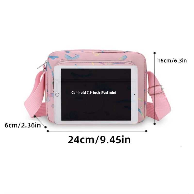 New Mom Bag - Fresh Single-Shoulder Bag Lightweight Multi-Layer Casual Bag Fashionable And Versatile Crossbody BagT2511112