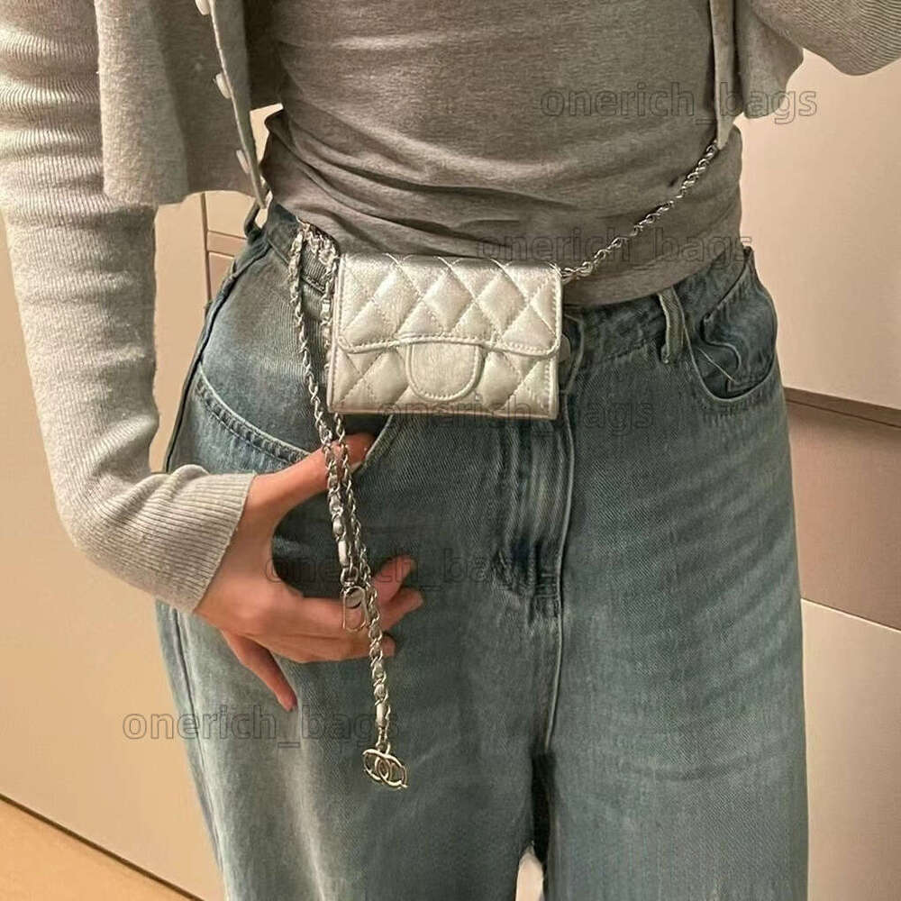 Designer Crossbody Small Waste Bag Cfs High Quality Women's Charm Leather Hardware Square Chan Nell Bags Multicolor Handbags Top Purse With Packaging Gift Box 807