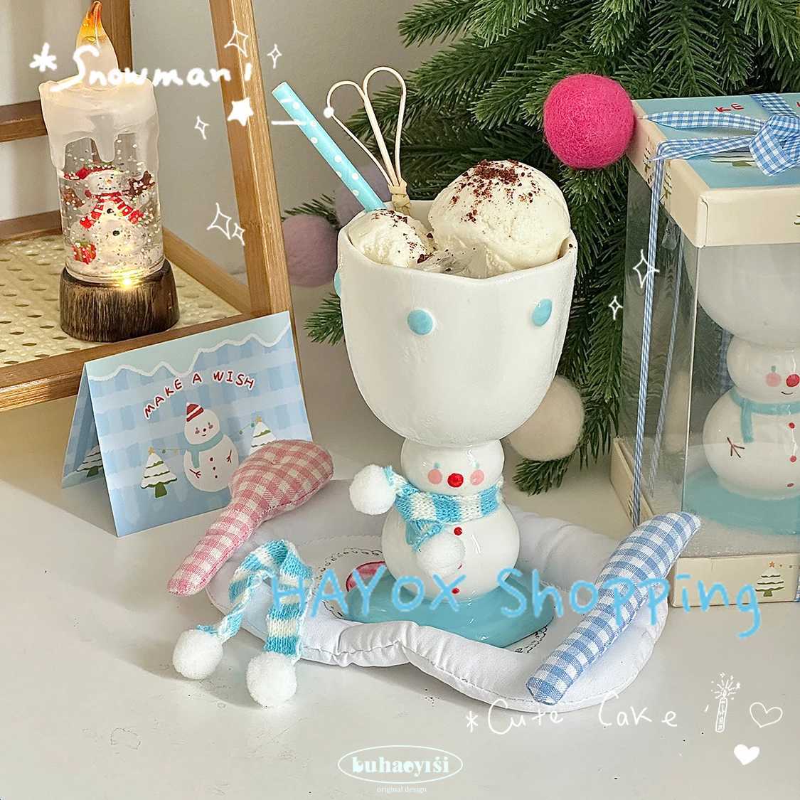 Christmas 3D Snowman Ceramic MugsChristmas Snowman Santa Ceramic Mugsfor Festival Drinking Experience Winter Holiday Tableware Y251112