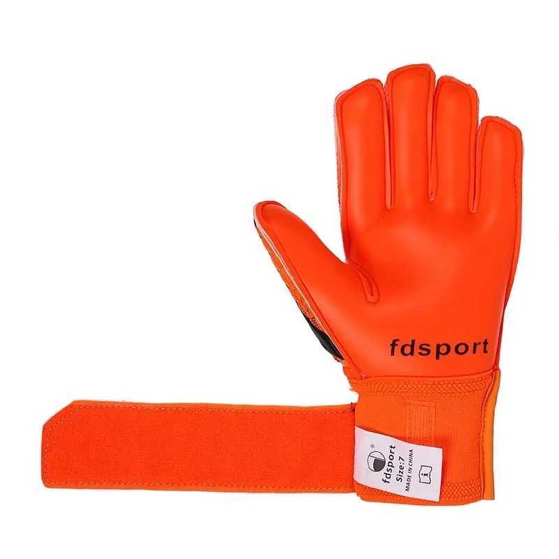 Childrens latex goalkeeper gloves football goalkeeper gloves anti slip thick football gloves finger protection childrens football glovesXJ250412