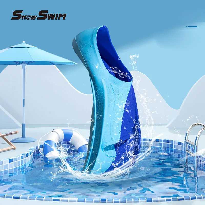 Professional swimming flip cover silicone flip cover childrens diving frog training diving equipment silicone frog shoesY250412