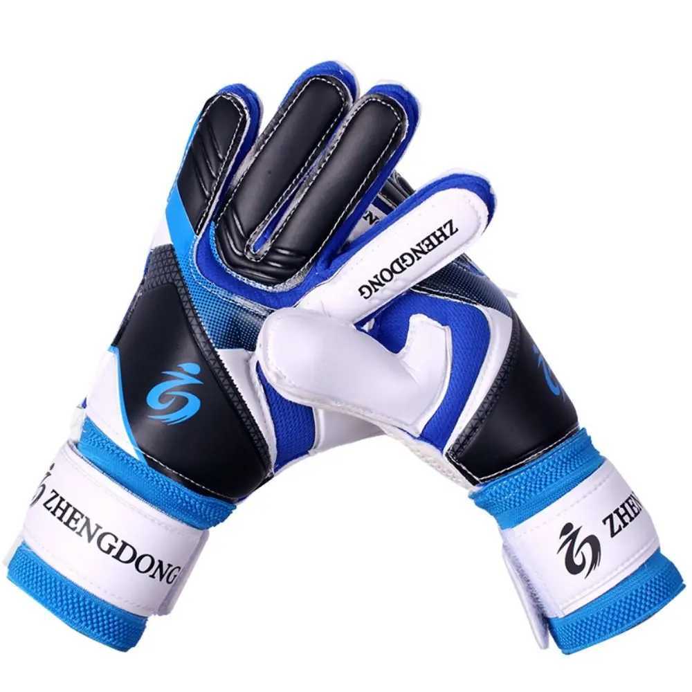Wear-resistant Football Gloves Excellent Anti-slip Goalkeeper Training Gloves Colorful Thick Latex Football Training GlovesW251112