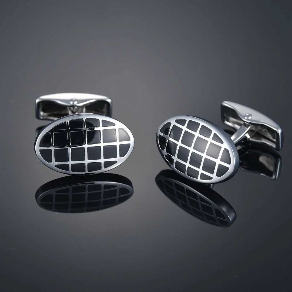 Mens guns bullets steering wheel shirt cufflinks silver plated business and wedding French shirtsT250412