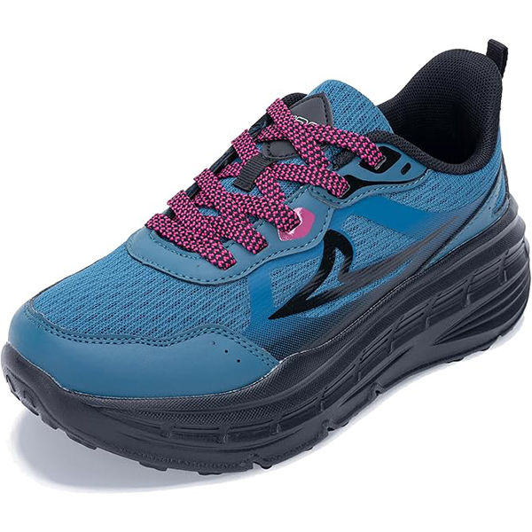 Designer Shoes Women's Fashion Platform Chunky Sneakers Walking Shoes Lace-Up Comfortable Workout Sport Work Casual Dad Walking Shoes