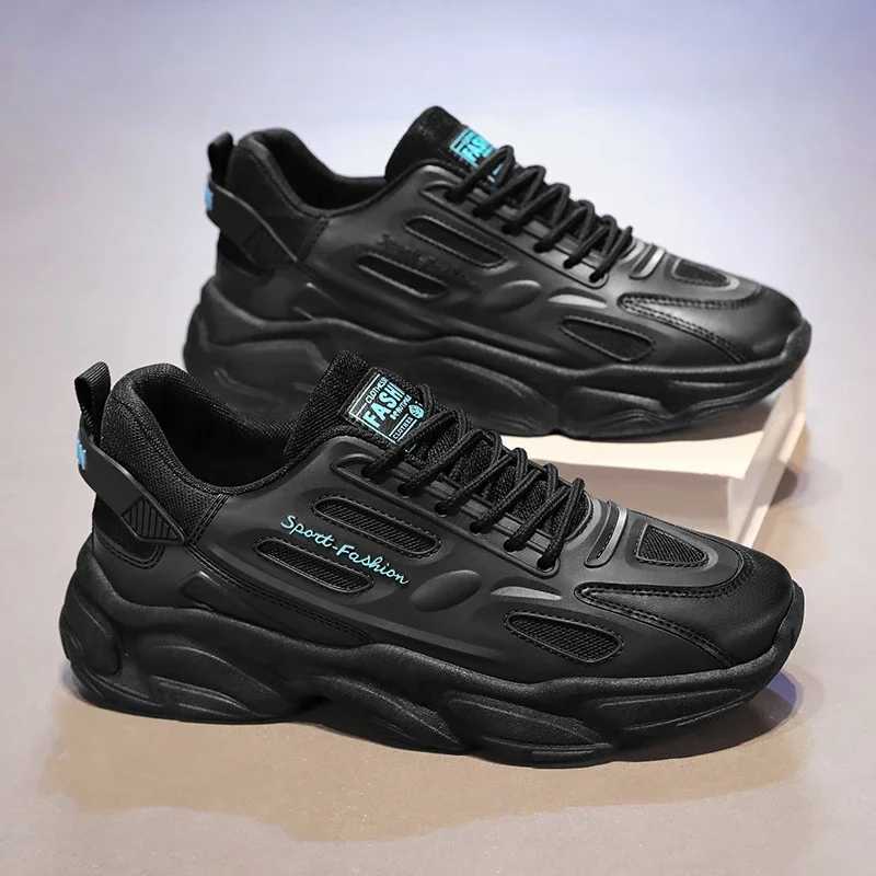 White Fashion Mens Casual Sneakers New Autumn Mens Sports Desig Shoes Lace-up Non-slip Shoe Outdoor M Breathable Sneaker Z250411