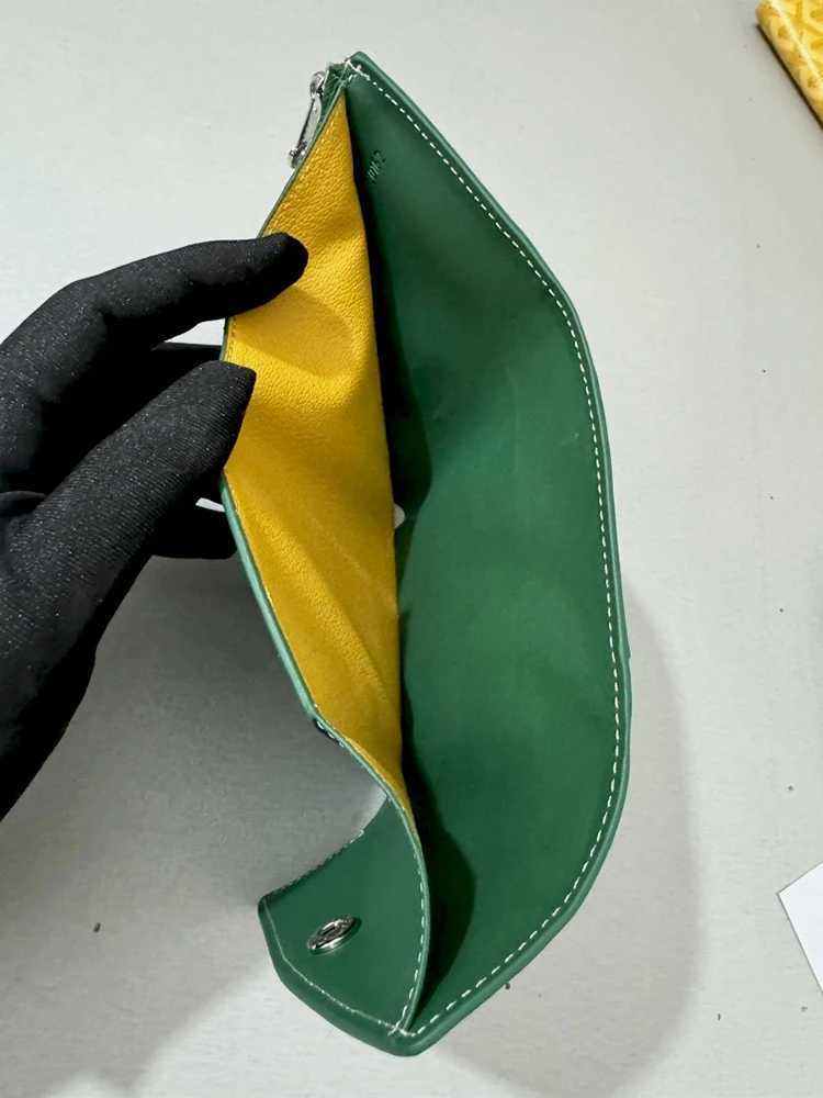 New 2025 envelope wallet suitable for female small coin wallet cardholders designer three fold wallet card wallet short-term wallet Z250411