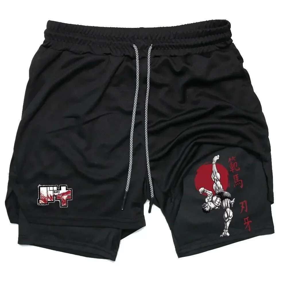 2025 Men's new summer leisure sports breathable running fiess training shorts, quick dry beach shorts