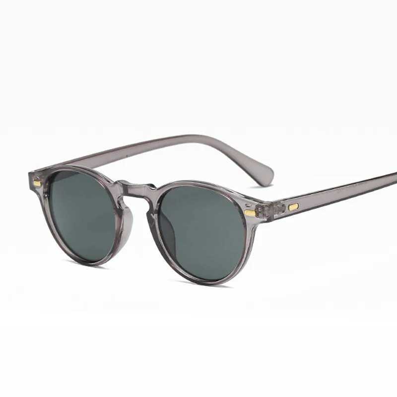 2024 Round Cat Eye Sunglasses Men Brand Designer Vintage Driving Sun Glasses Fashion Retro Male Shades Women Oculos De Sol Z250411