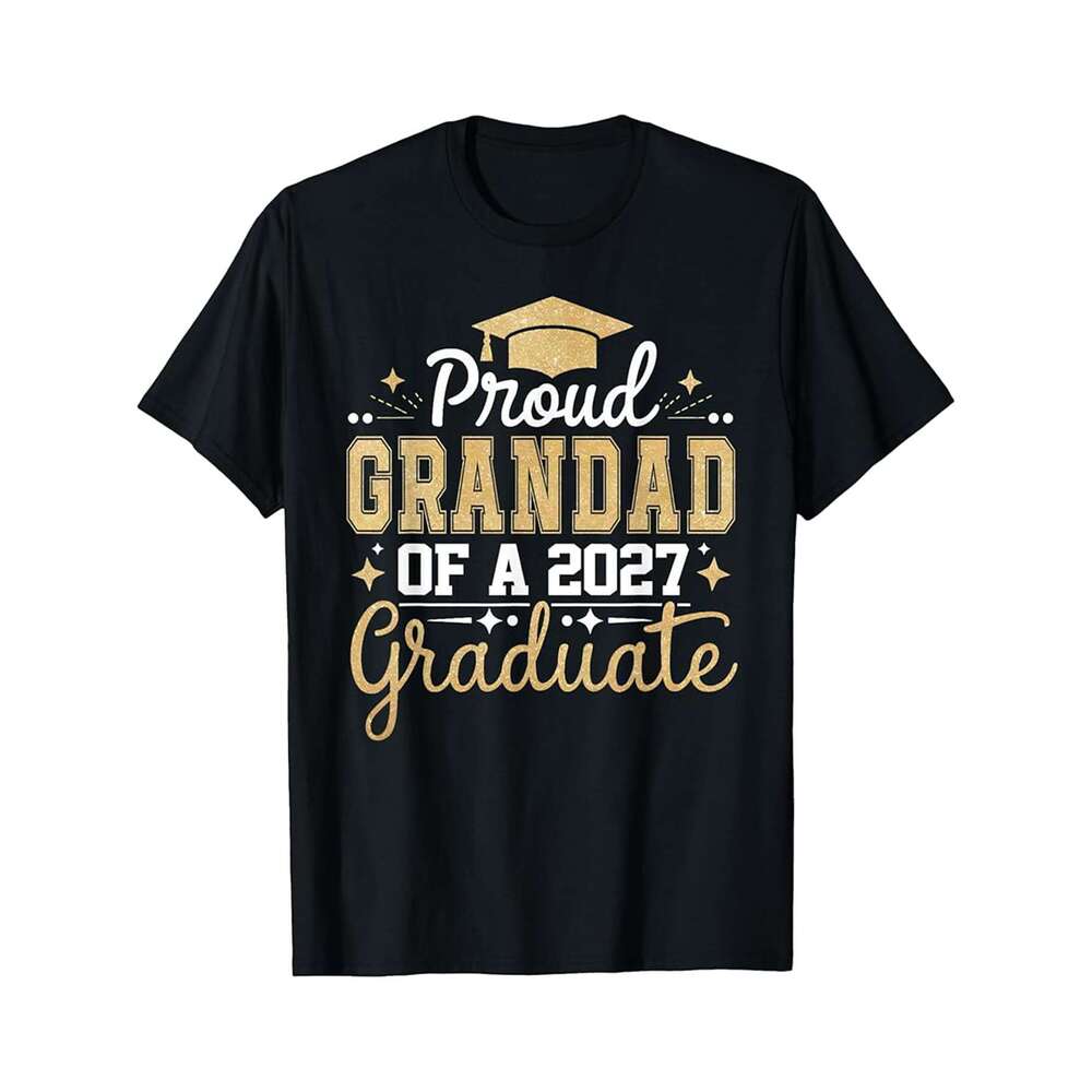 Designer T shirt Grams Senior 2025 Proud Grams Of A Class Of 2025 Graduate ,100% cotton, short sleeve , Wrinkle resistant, Casual, comfortable fit - 2