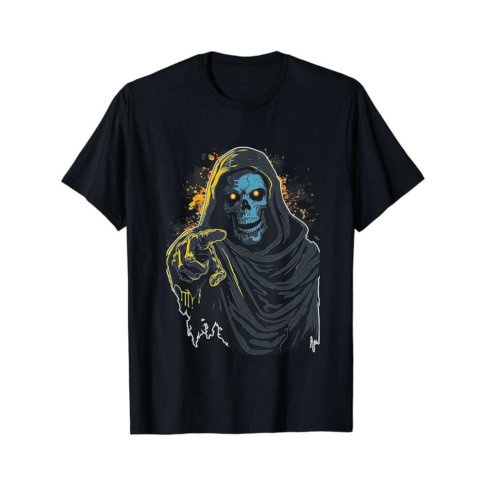 Designer T shirt SKULL DRINKS WINE Funny Sugar Skull Skeleton Peace - 220g T shits
