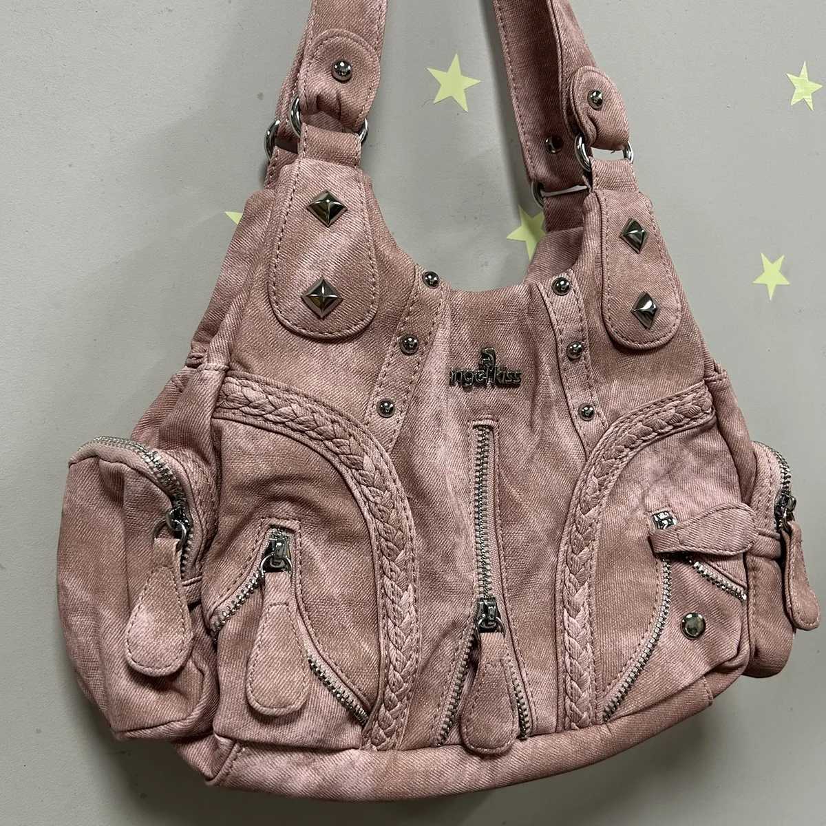 Angel kiss Women Handbags Satchel Top-handle Handbag Small Shoulder Bag Dumpling Pack Pink Gifts Shoulder Bags Phone Money PackW251111